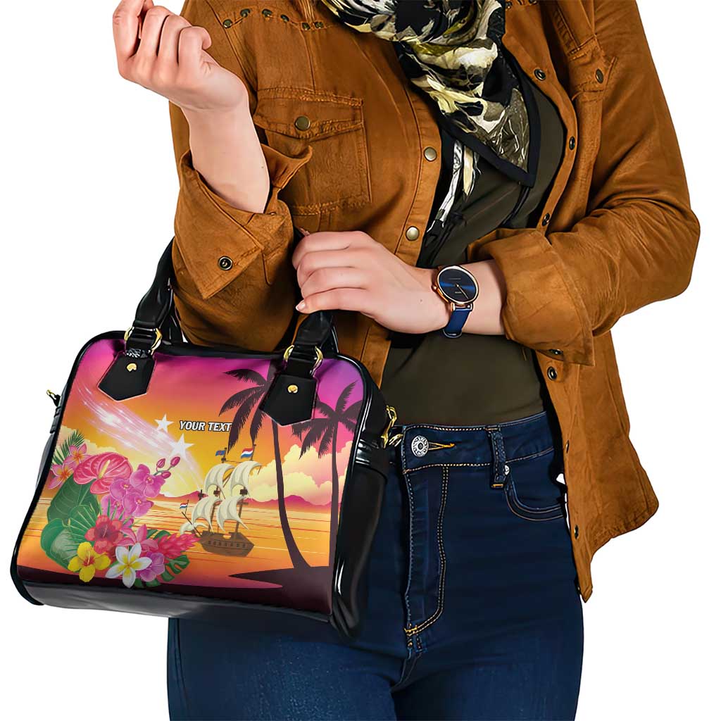 Curacao Football Custom Shoulder Handbag Come On La Familia Azul LT9