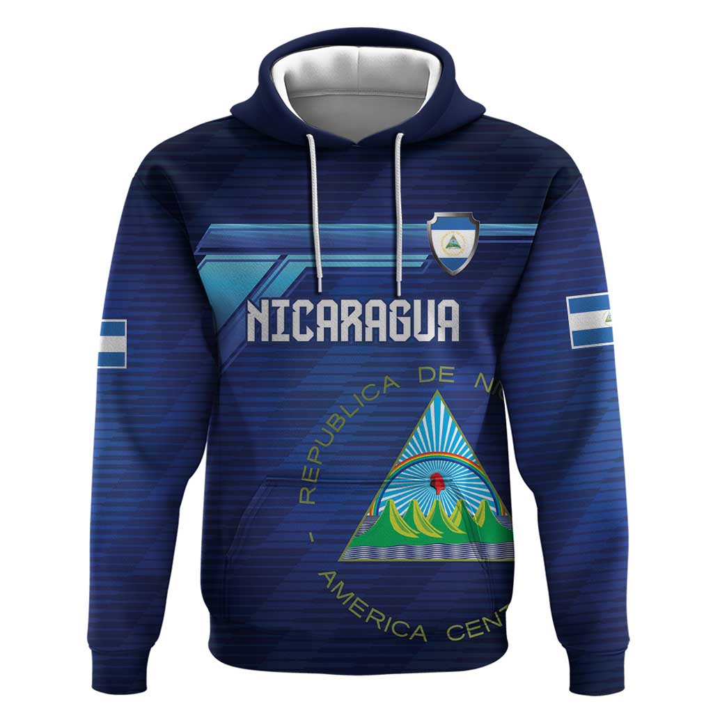 Nicaragua Football Custom Hoodie Come On Los Pinoleros LT9