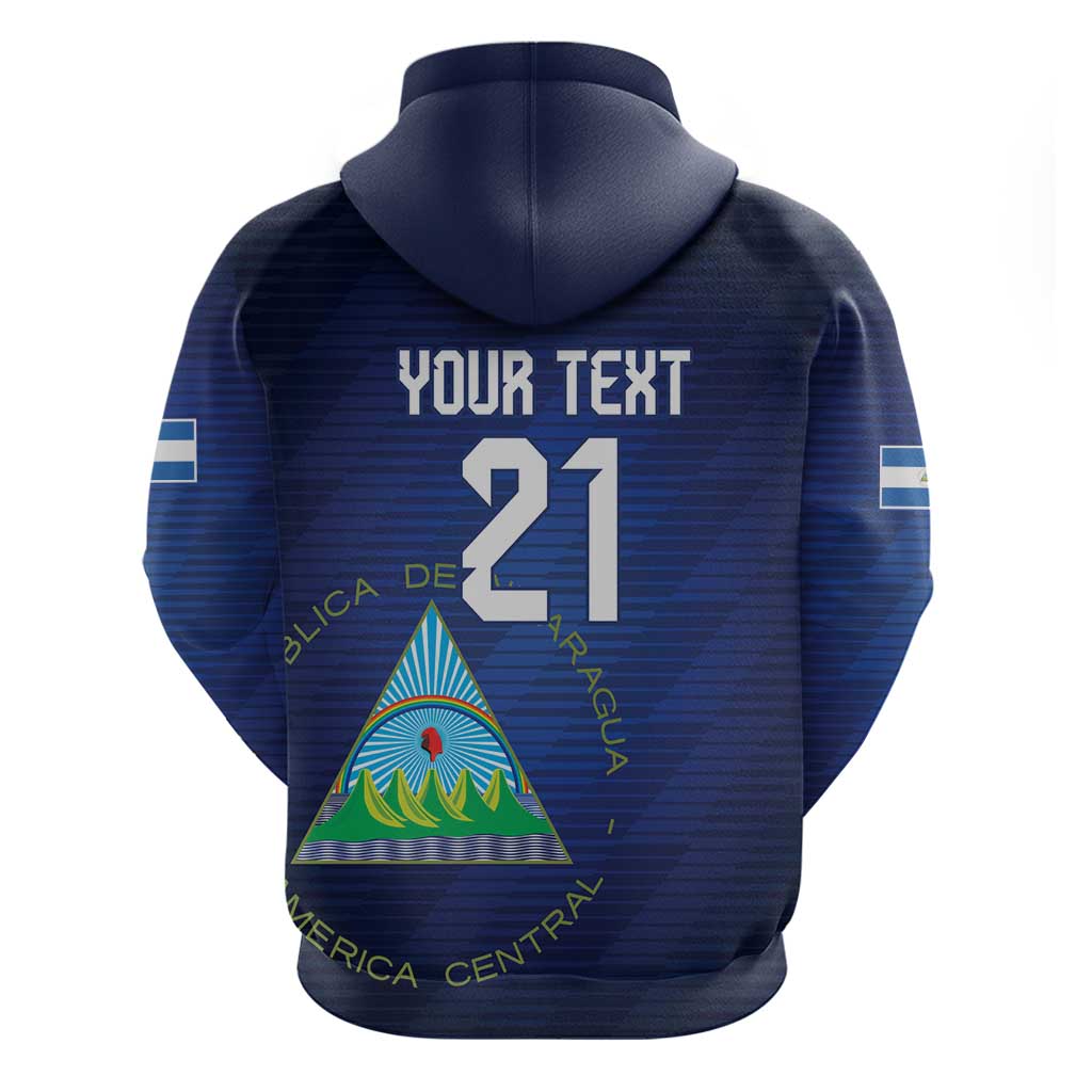 Nicaragua Football Custom Hoodie Come On Los Pinoleros LT9