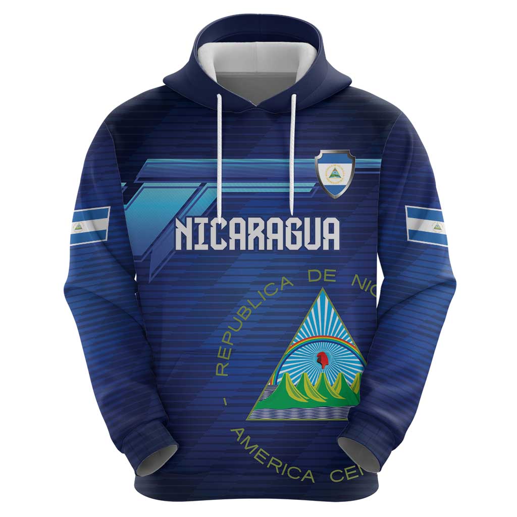 Nicaragua Football Custom Hoodie Come On Los Pinoleros LT9