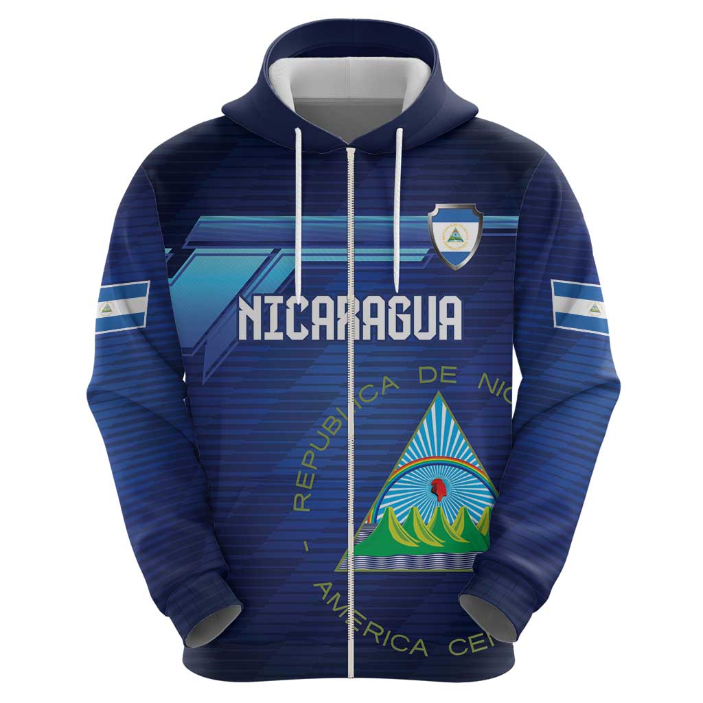 Nicaragua Football Custom Hoodie Come On Los Pinoleros LT9