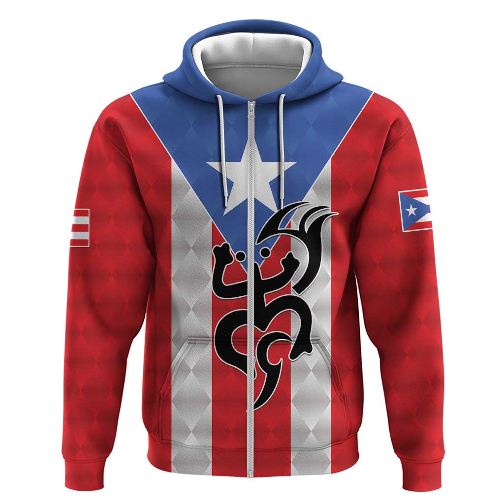 Puerto Rico Football Custom Hoodie Come On El Huracan Azul LT9