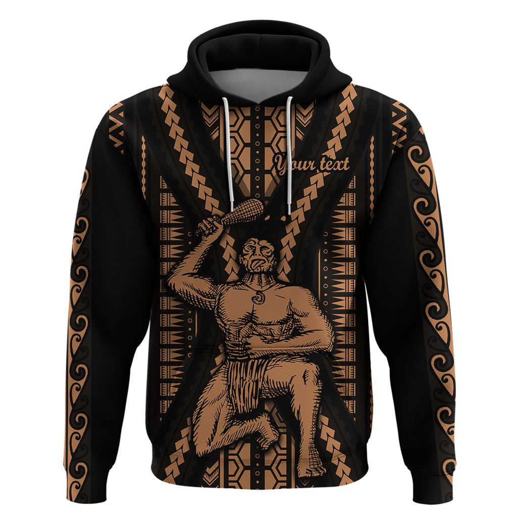 Custom Maori Fathers Day New Zealand Hoodie Aroha Ahau Ki A Koe Papa - Nude LT9