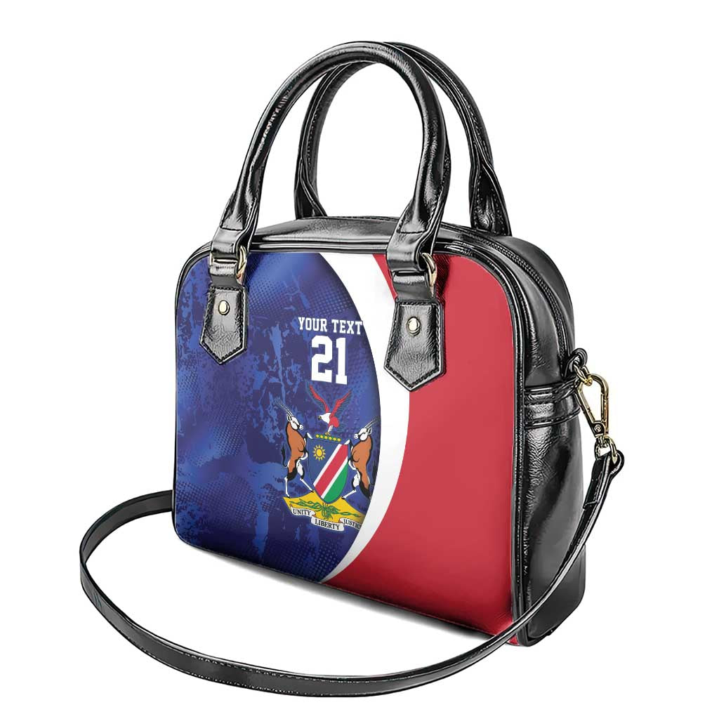 Namibia Cricket Custom Shoulder Handbag Coat of arms Namibian Pattern LT9