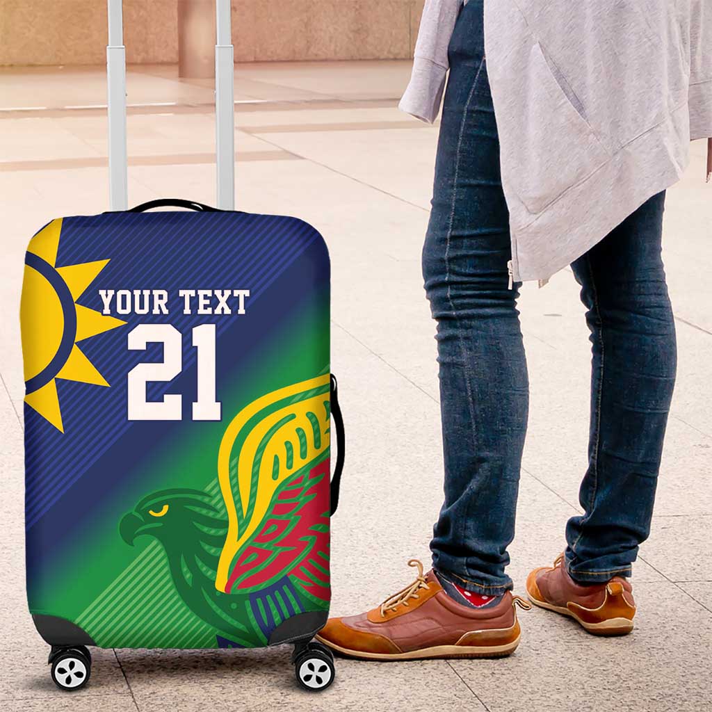 Namibia Rugby Custom Luggage Cover Welwitschias African Fish Eagle LT9