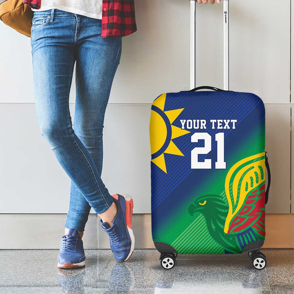 Namibia Rugby Custom Luggage Cover Welwitschias African Fish Eagle LT9