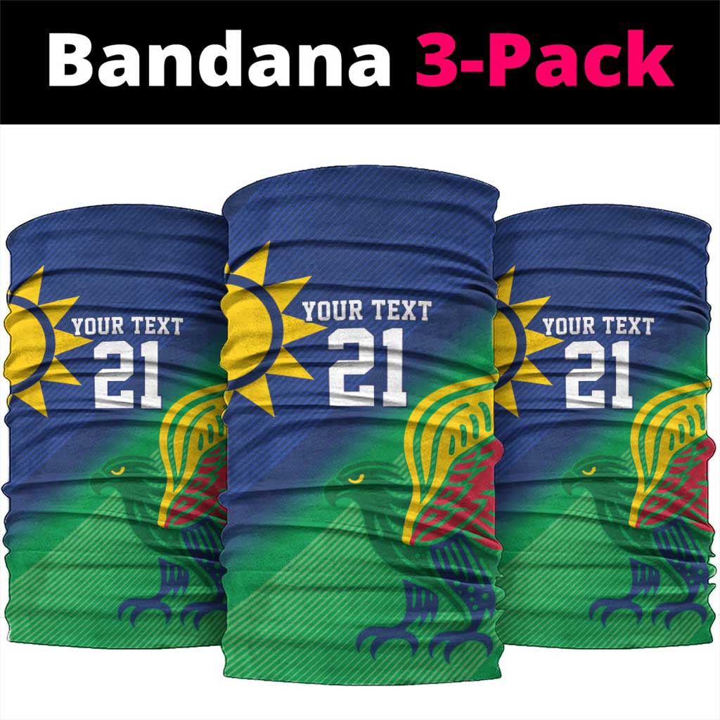 Namibia Rugby Custom Neck Gaiter Welwitschias African Fish Eagle LT9