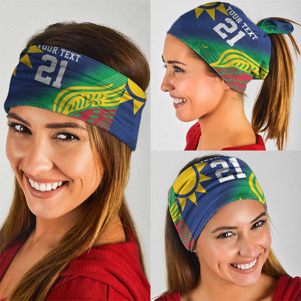Namibia Rugby Custom Neck Gaiter Welwitschias African Fish Eagle LT9