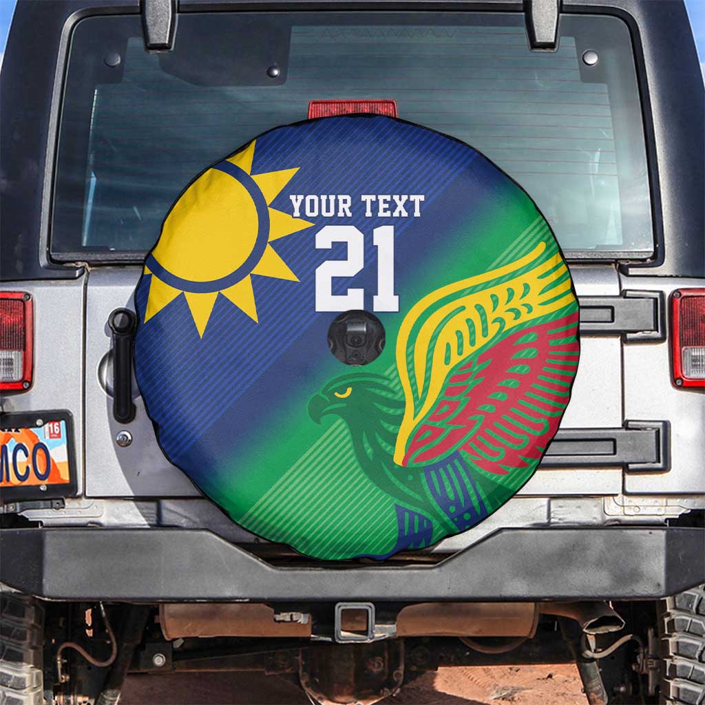 Namibia Rugby Custom Spare Tire Cover Welwitschias African Fish Eagle LT9