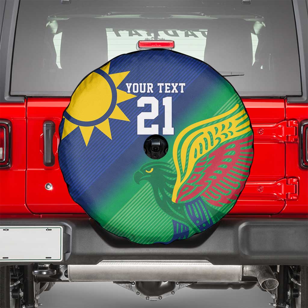 Namibia Rugby Custom Spare Tire Cover Welwitschias African Fish Eagle LT9