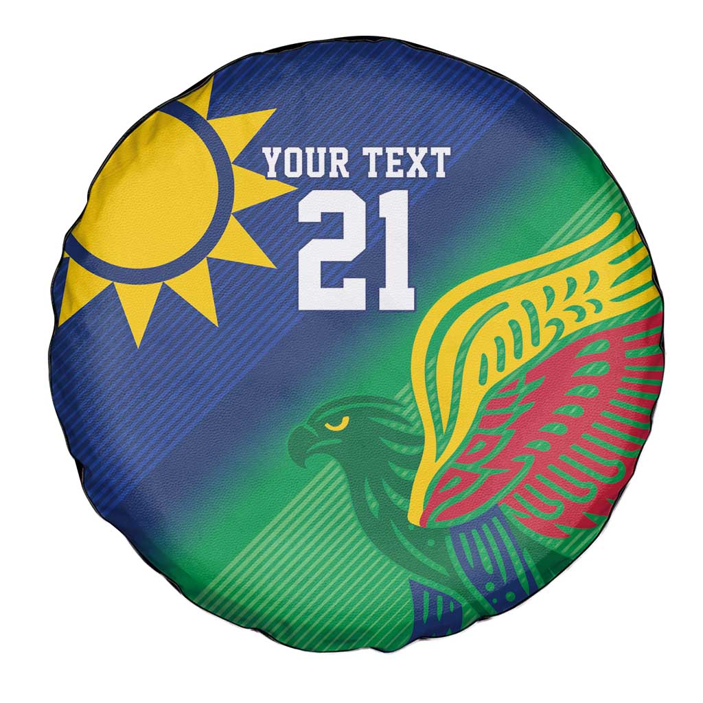 Namibia Rugby Custom Spare Tire Cover Welwitschias African Fish Eagle LT9