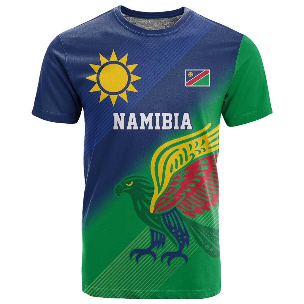 Custom Rugby African Namibia T shirt Welwitschias African Fish Eagle LT9