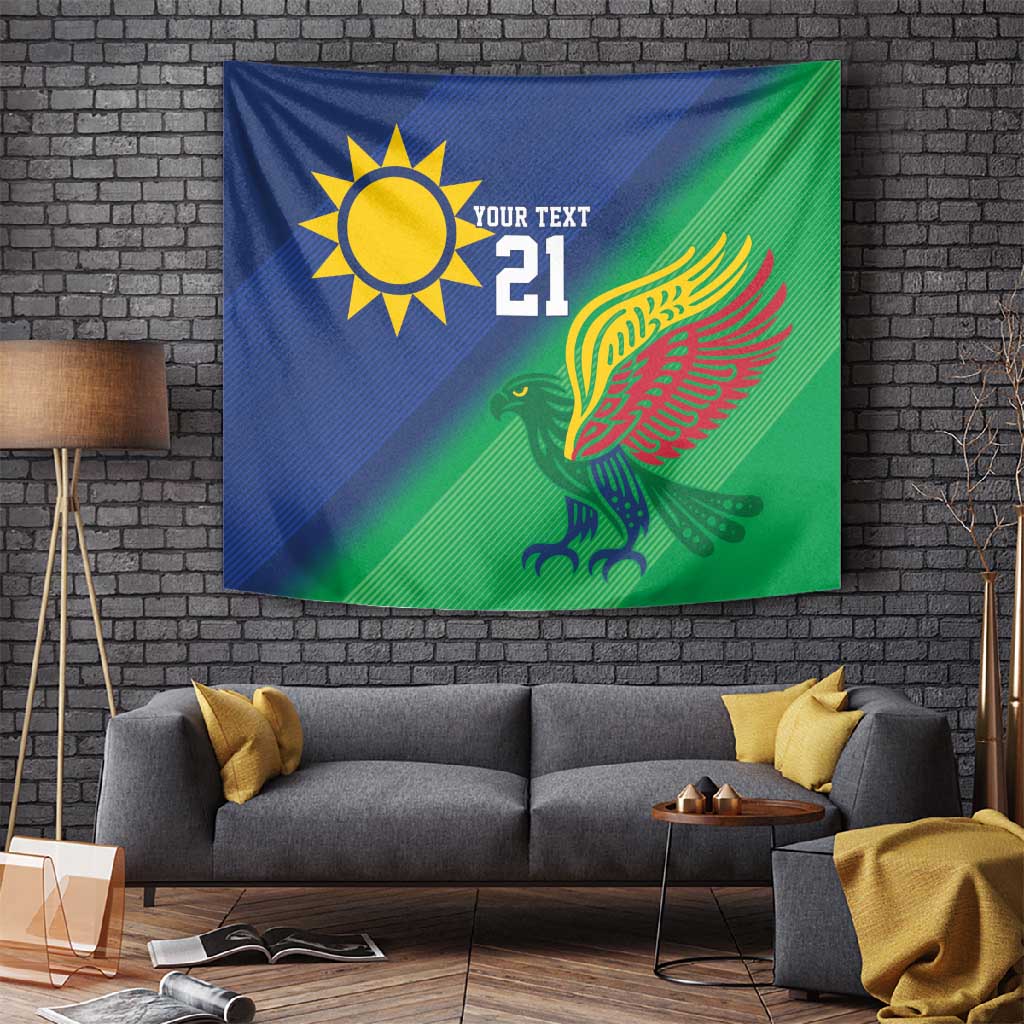 Custom Rugby African Namibia Tapestry Welwitschias African Fish Eagle LT9
