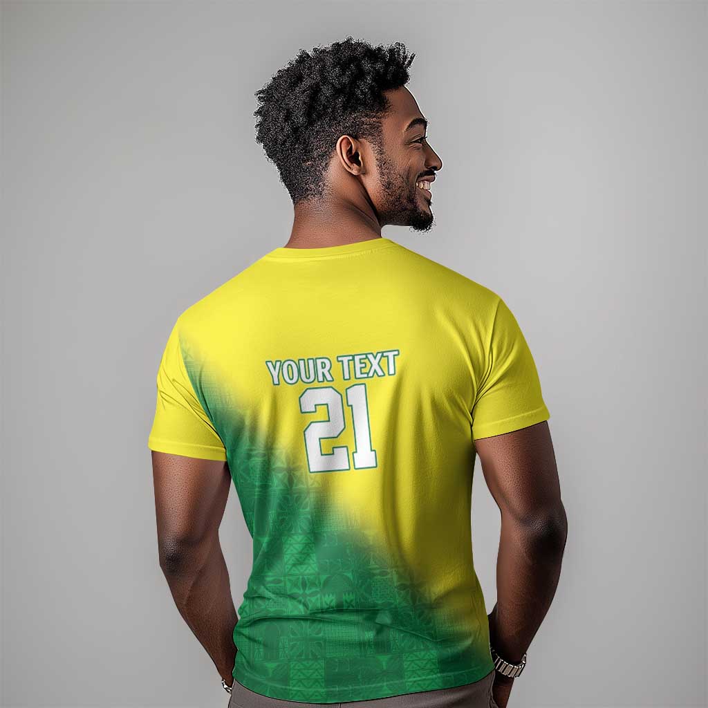 Custom Cricket African Nigeria T shirt Najeriya Angry Eagle Flag Motif LT9