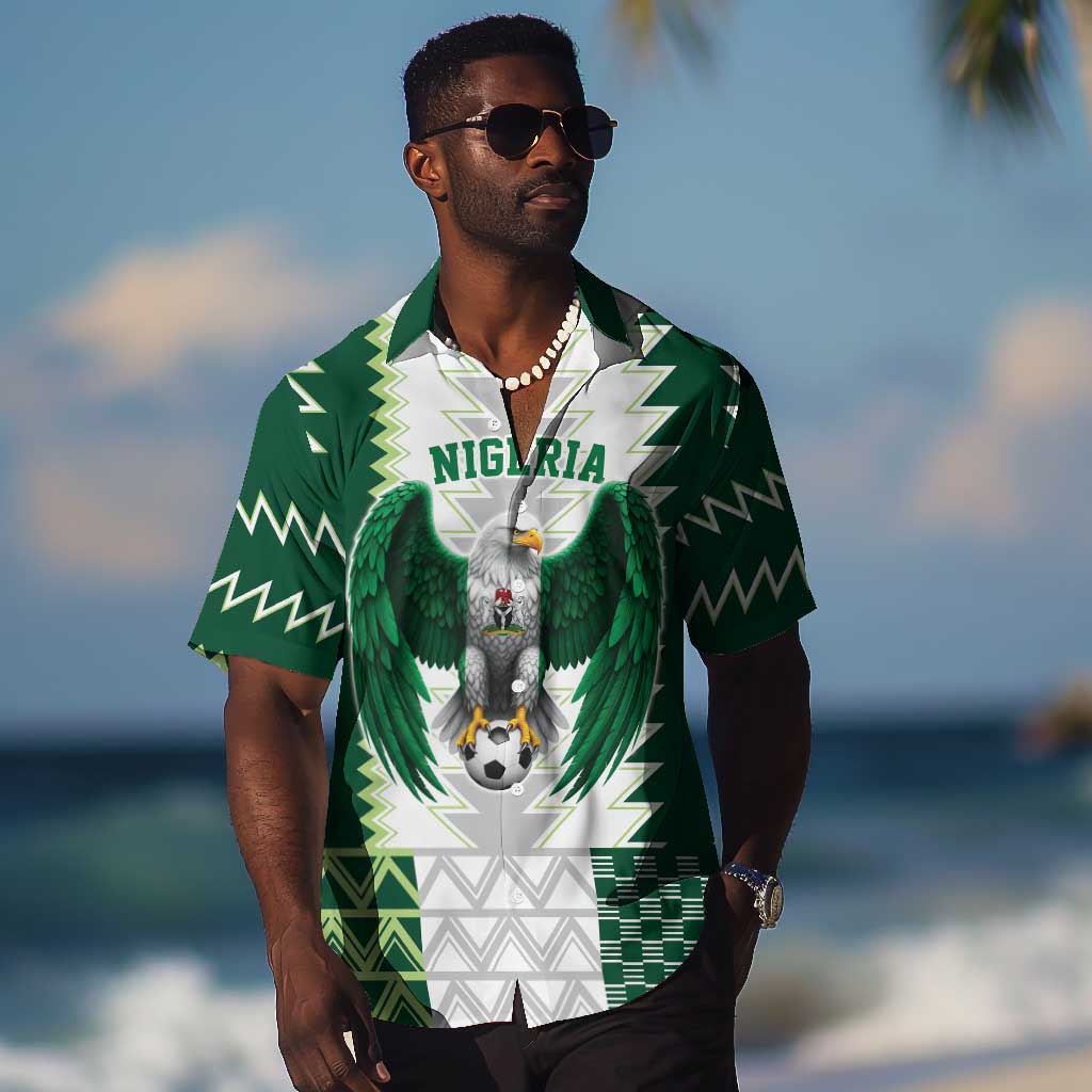 Custom Football African Nigeria Hawaiian Shirt Classic 20-21 Home Jersey LT9