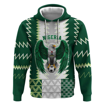 Nigeria Football Custom Hoodie Classic 20-21 Home Jersey LT9
