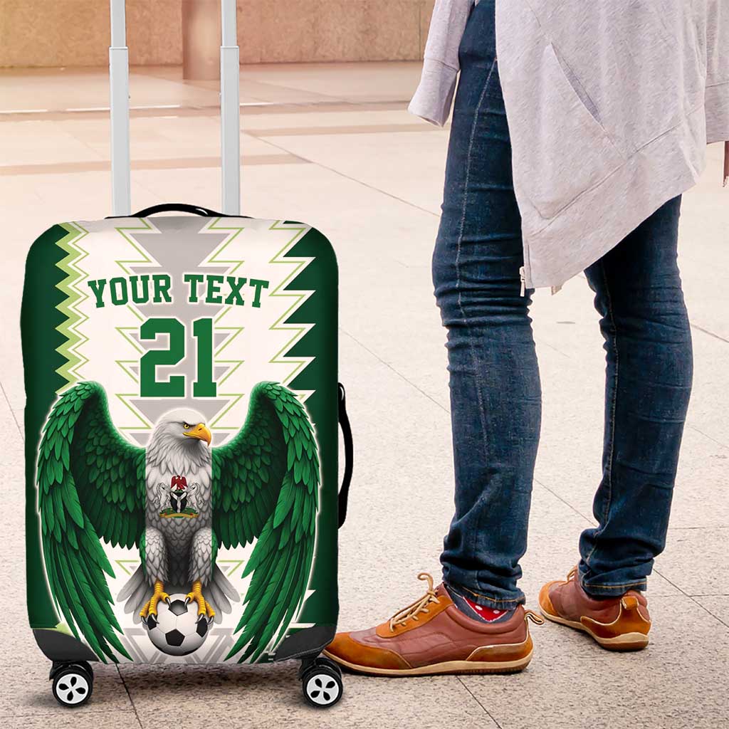 Nigeria Football Custom Luggage Cover Classic 20-21 Home Jersey LT9