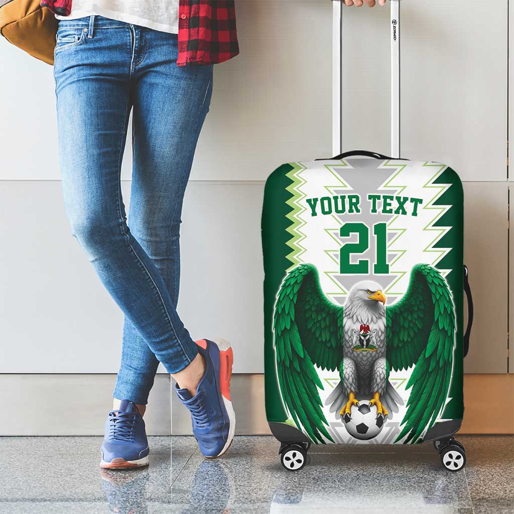 Nigeria Football Custom Luggage Cover Classic 20-21 Home Jersey LT9