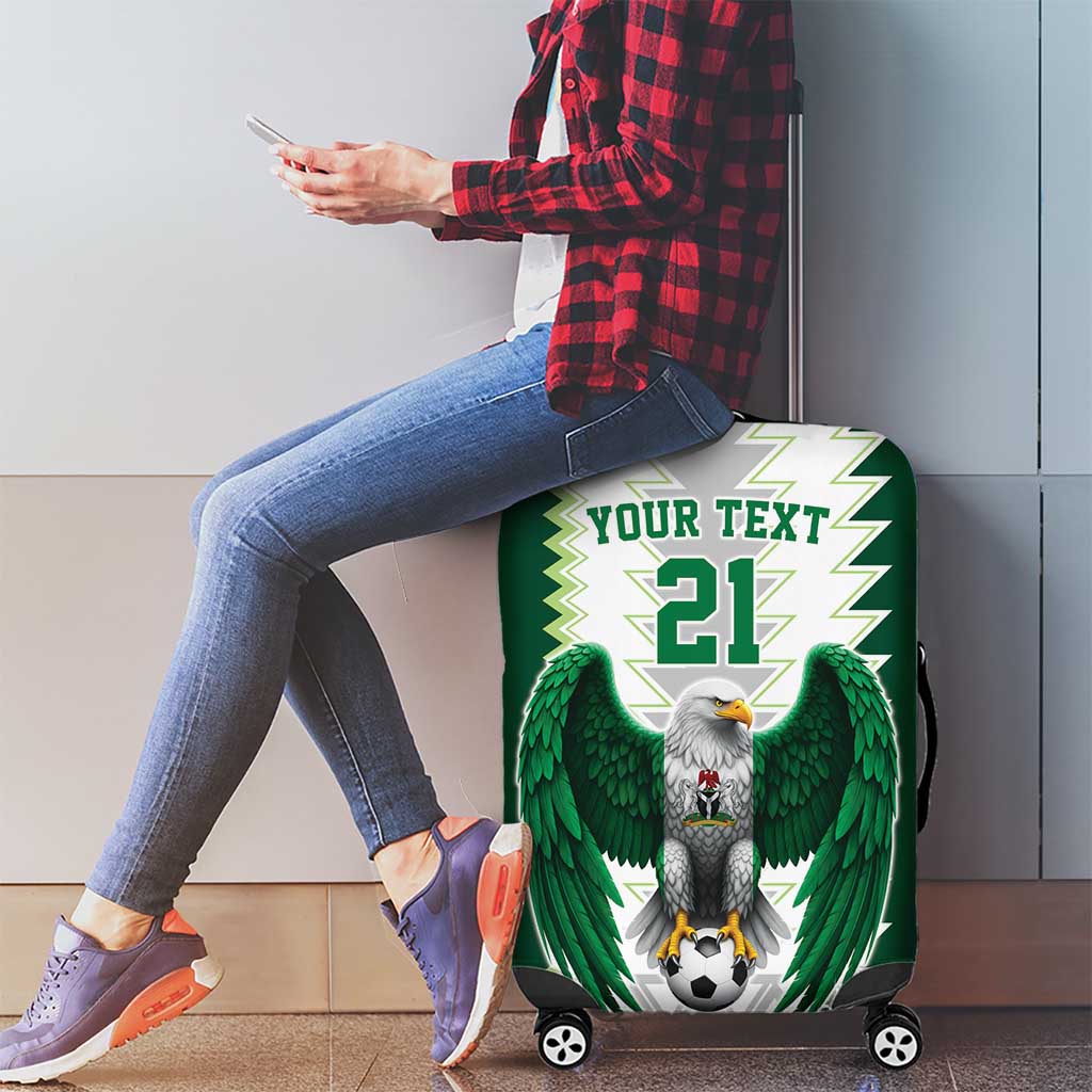 Nigeria Football Custom Luggage Cover Classic 20-21 Home Jersey LT9