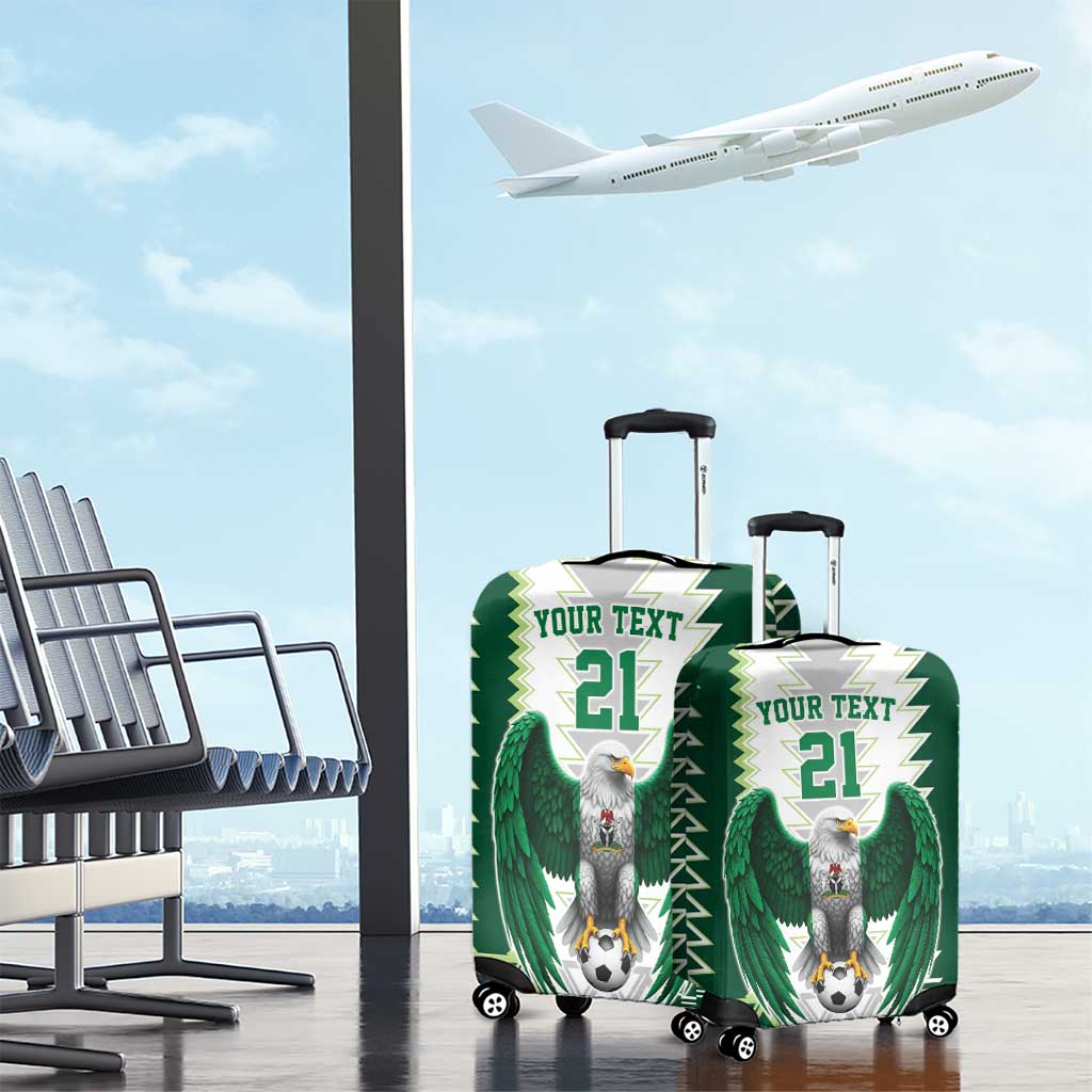 Nigeria Football Custom Luggage Cover Classic 20-21 Home Jersey LT9