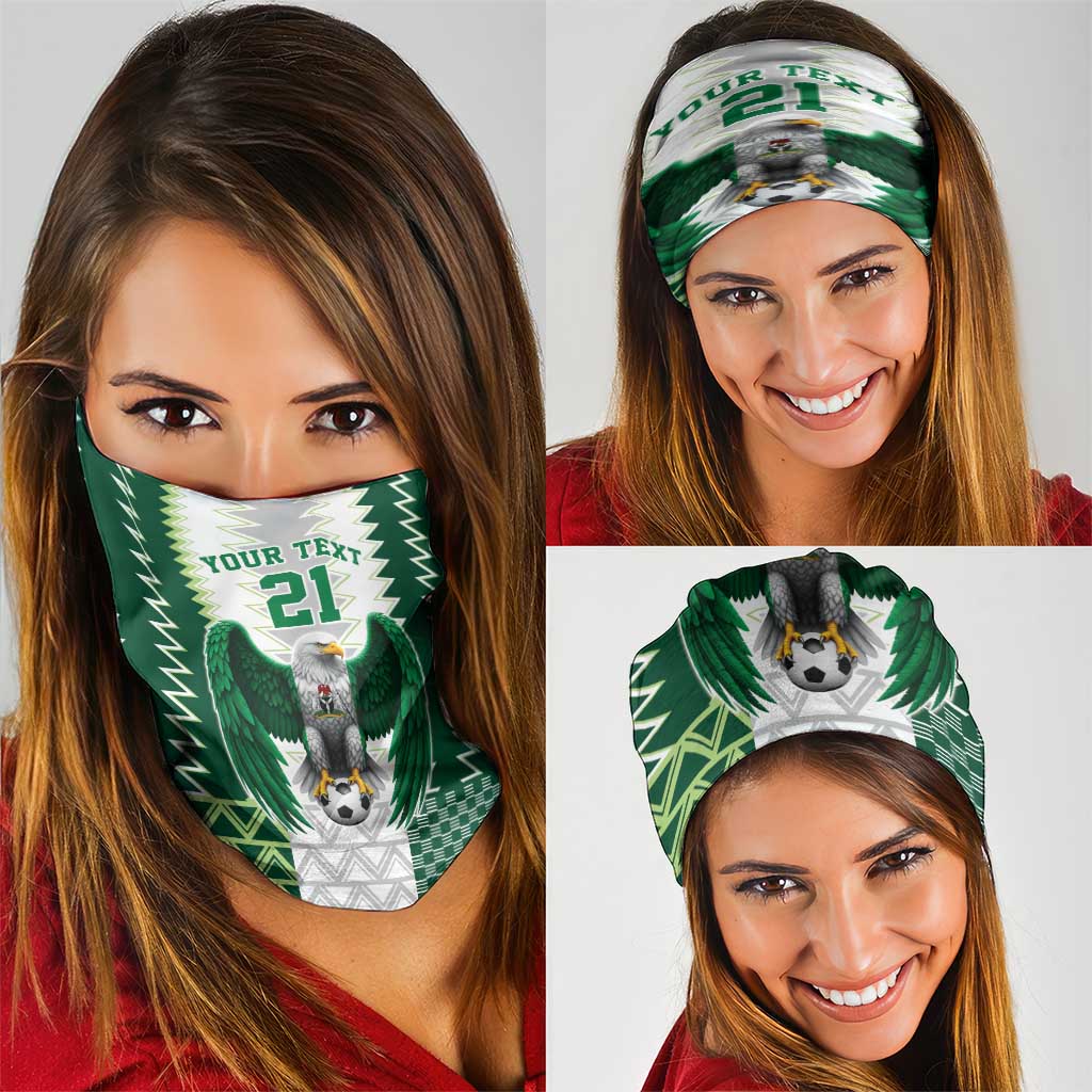 Nigeria Football Custom Neck Gaiter Classic 20-21 Home Jersey LT9