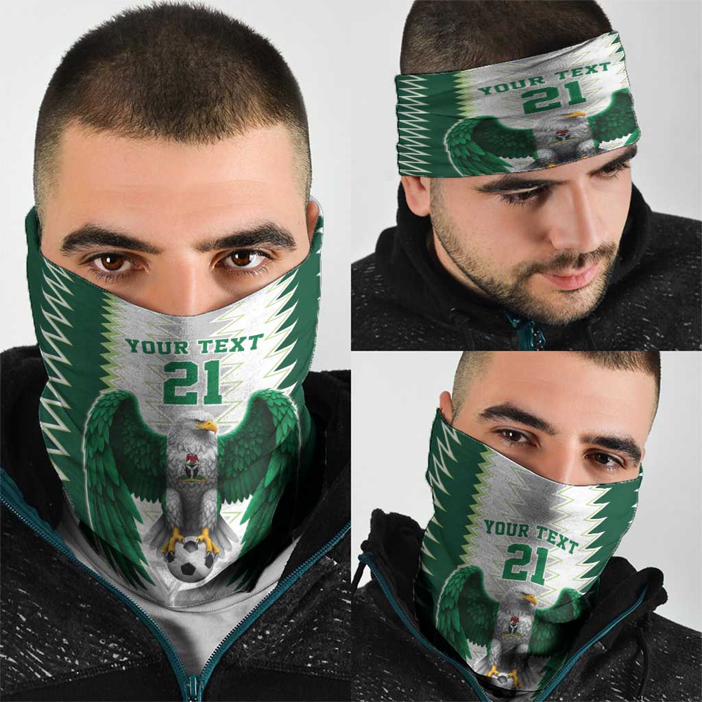 Nigeria Football Custom Neck Gaiter Classic 20-21 Home Jersey LT9