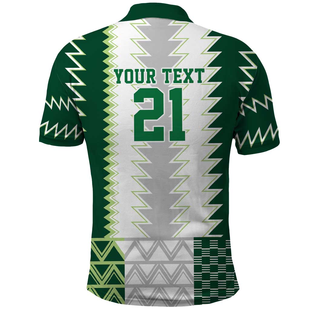 Nigeria Football Custom Polo Shirt Classic 20-21 Home Jersey LT9