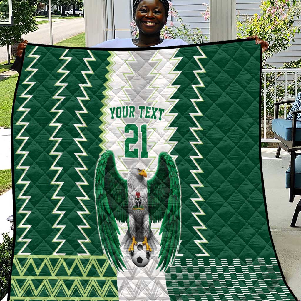 Custom Football African Nigeria Quilt Classic 20-21 Home Jersey LT9