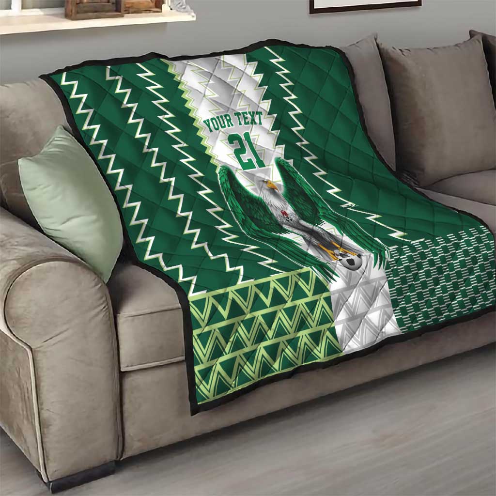 Custom Football African Nigeria Quilt Classic 20-21 Home Jersey LT9