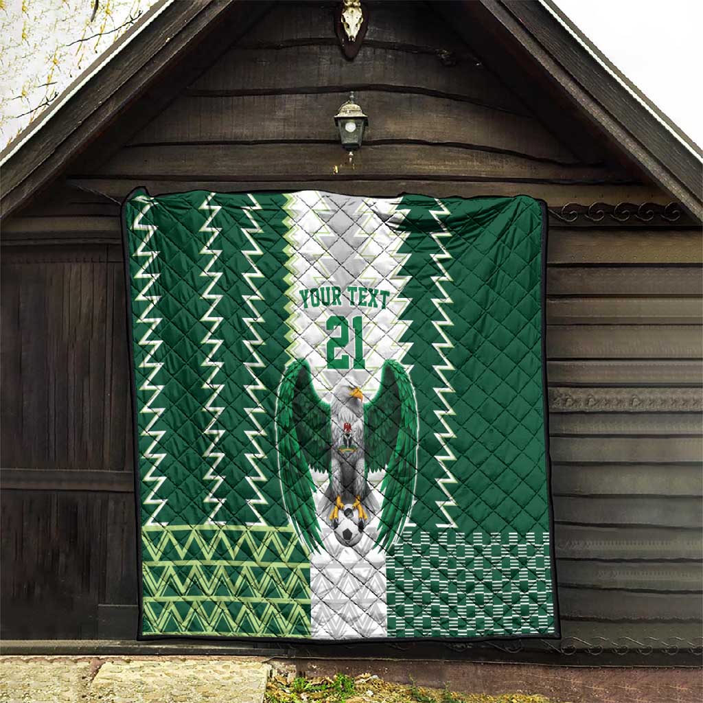 Custom Football African Nigeria Quilt Classic 20-21 Home Jersey LT9