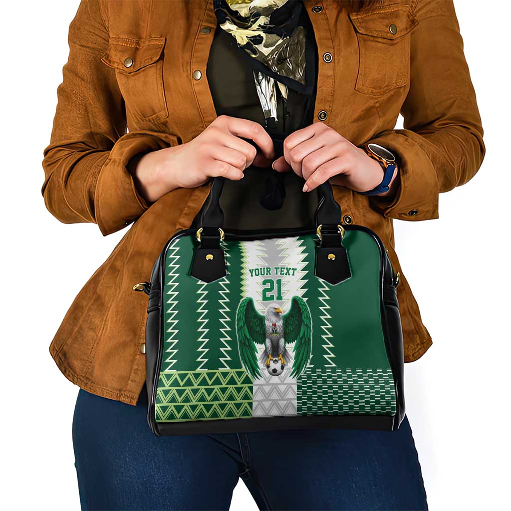 Nigeria Football Custom Shoulder Handbag Classic 20-21 Home Jersey LT9