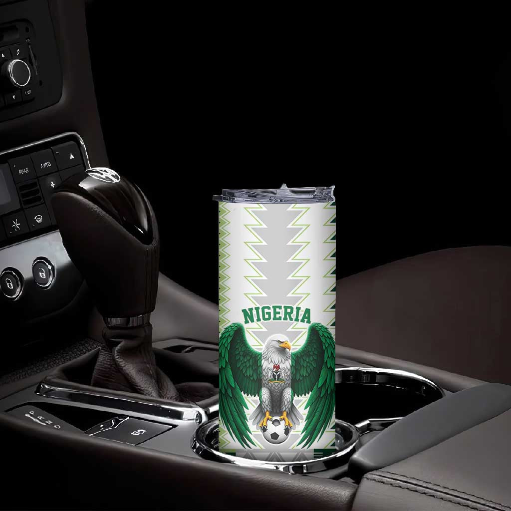 Custom Football African Nigeria Skinny Tumbler Classic 20-21 Home Jersey LT9