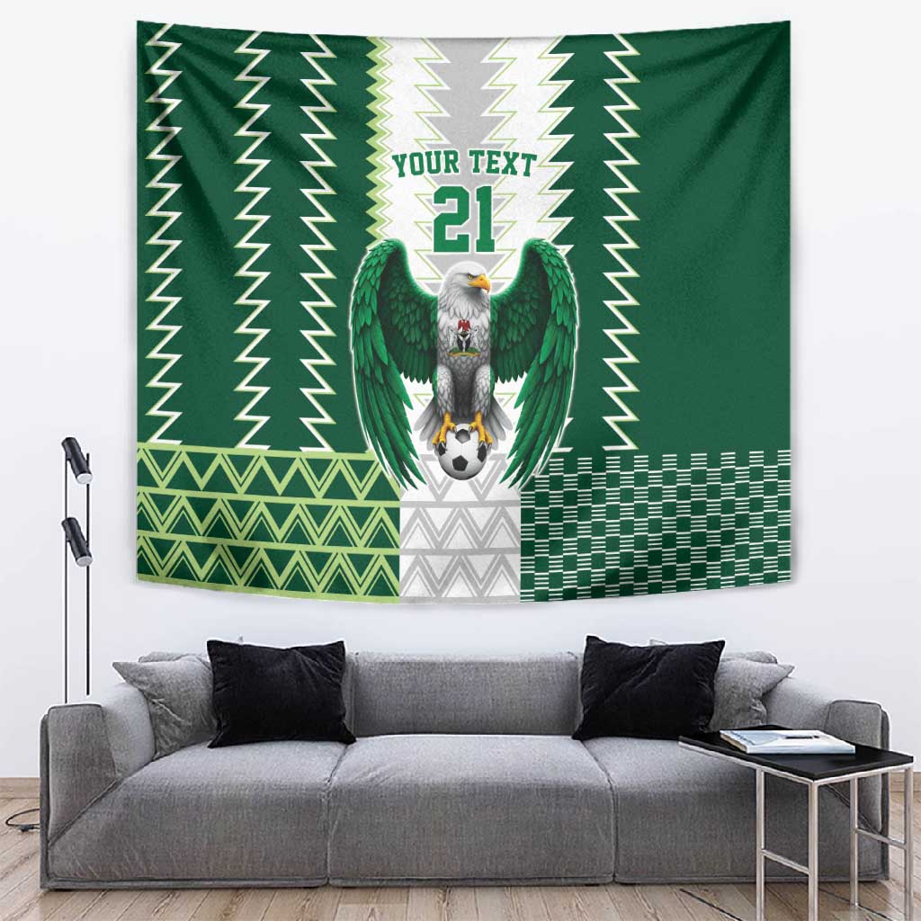 Custom Football African Nigeria Tapestry Classic 20-21 Home Jersey LT9