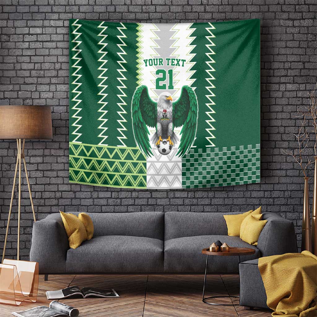 Custom Football African Nigeria Tapestry Classic 20-21 Home Jersey LT9