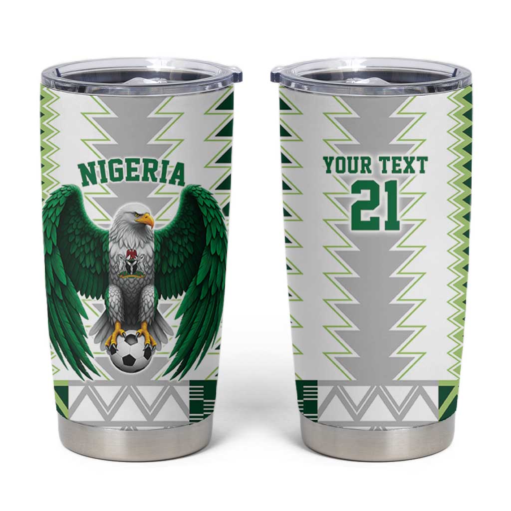Custom Football African Nigeria Tumbler Cup Classic 20-21 Home Jersey LT9