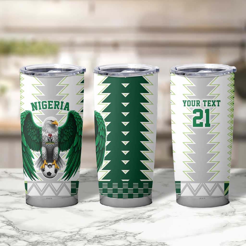 Custom Football African Nigeria Tumbler Cup Classic 20-21 Home Jersey LT9