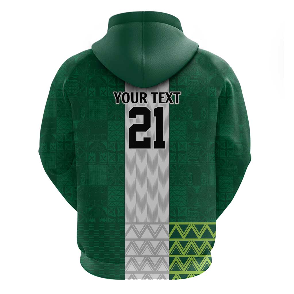 Nigeria Football Custom Hoodie Retro Nigeria 20-21 Eagle Flag Motif LT9