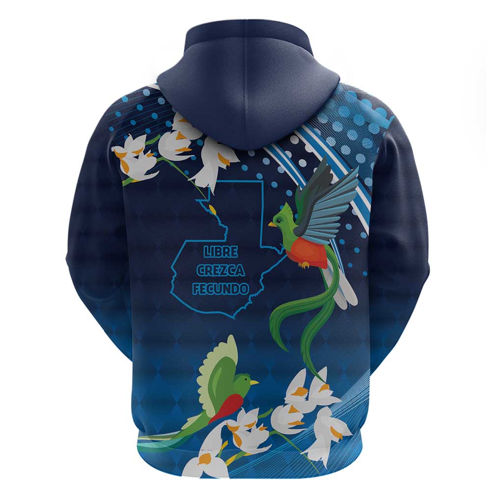 Guatemala Quetzal Bird Hoodie Libre Crezca Fecundo LT9