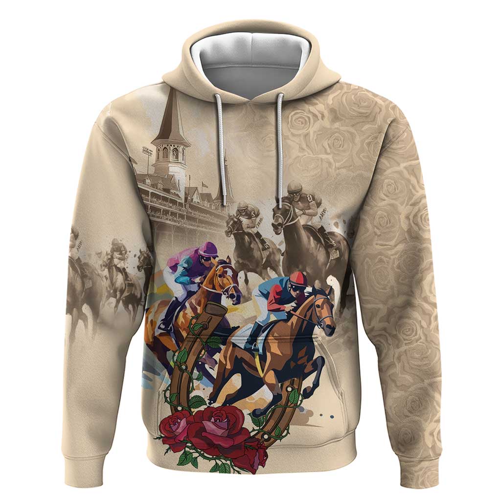 Personalized Kentucky Horse Race Hoodie Race for Rosse LT9