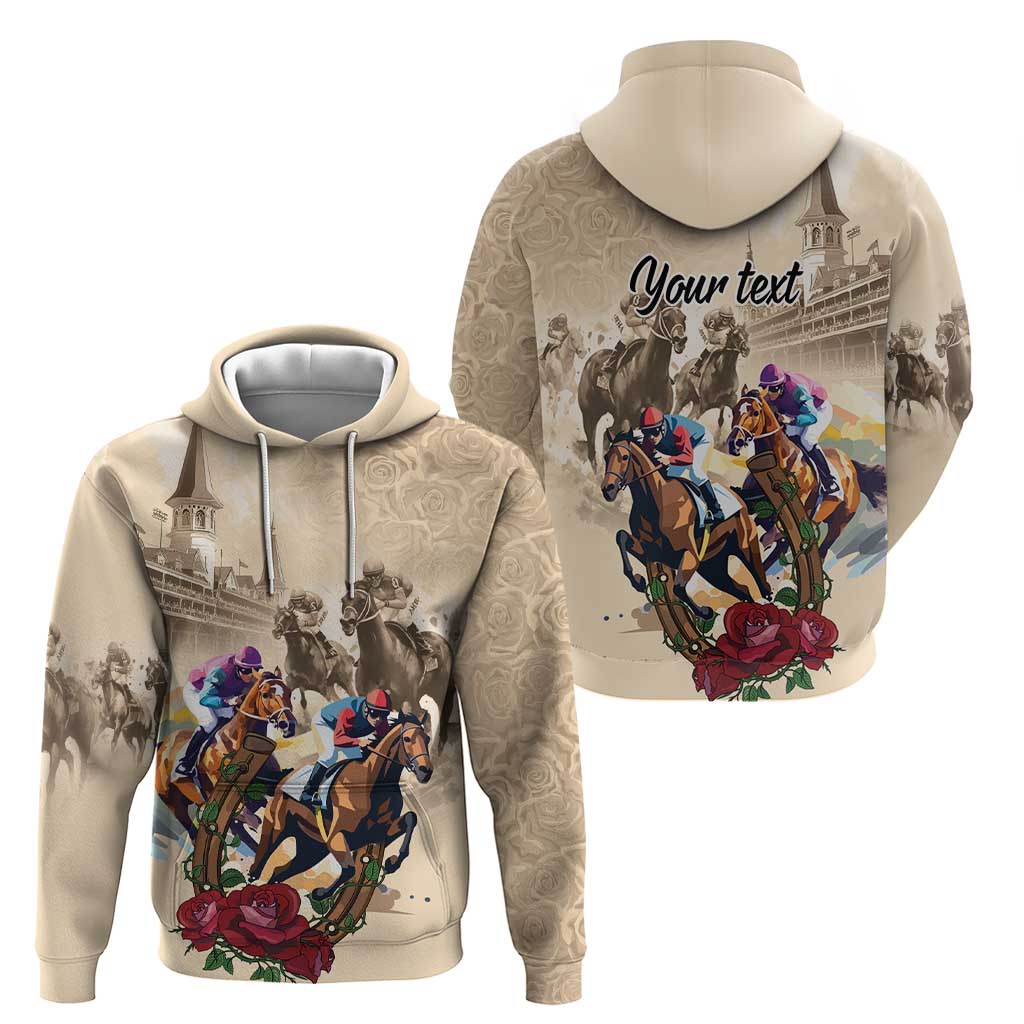 Personalized Kentucky Horse Race Hoodie Race for Rosse LT9