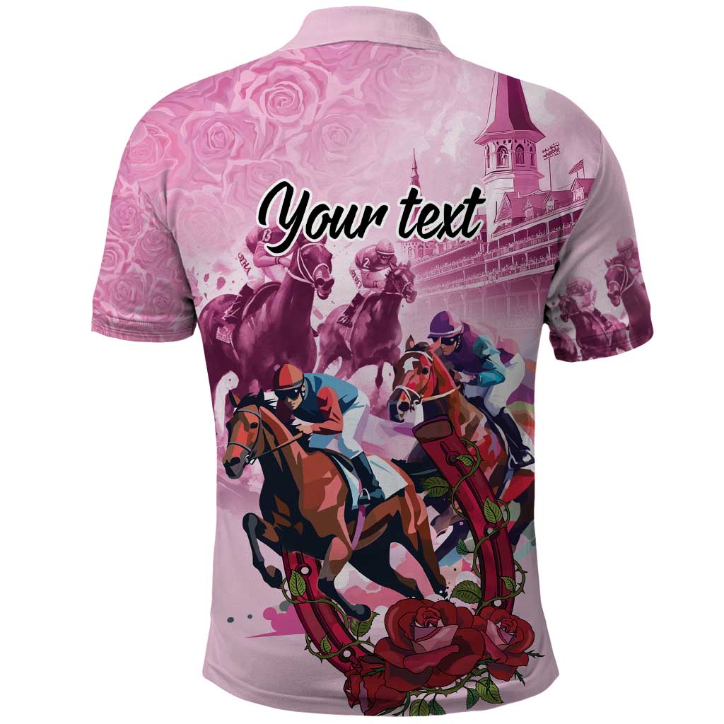 Personalized Kentucky Horse Race Polo Shirt Pink Out Party LT9