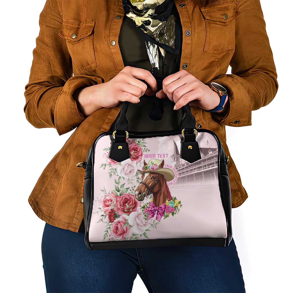 Personalized Kentucky Horse Race Shoulder Handbag Talk Derby To Me Derby Horse LT9