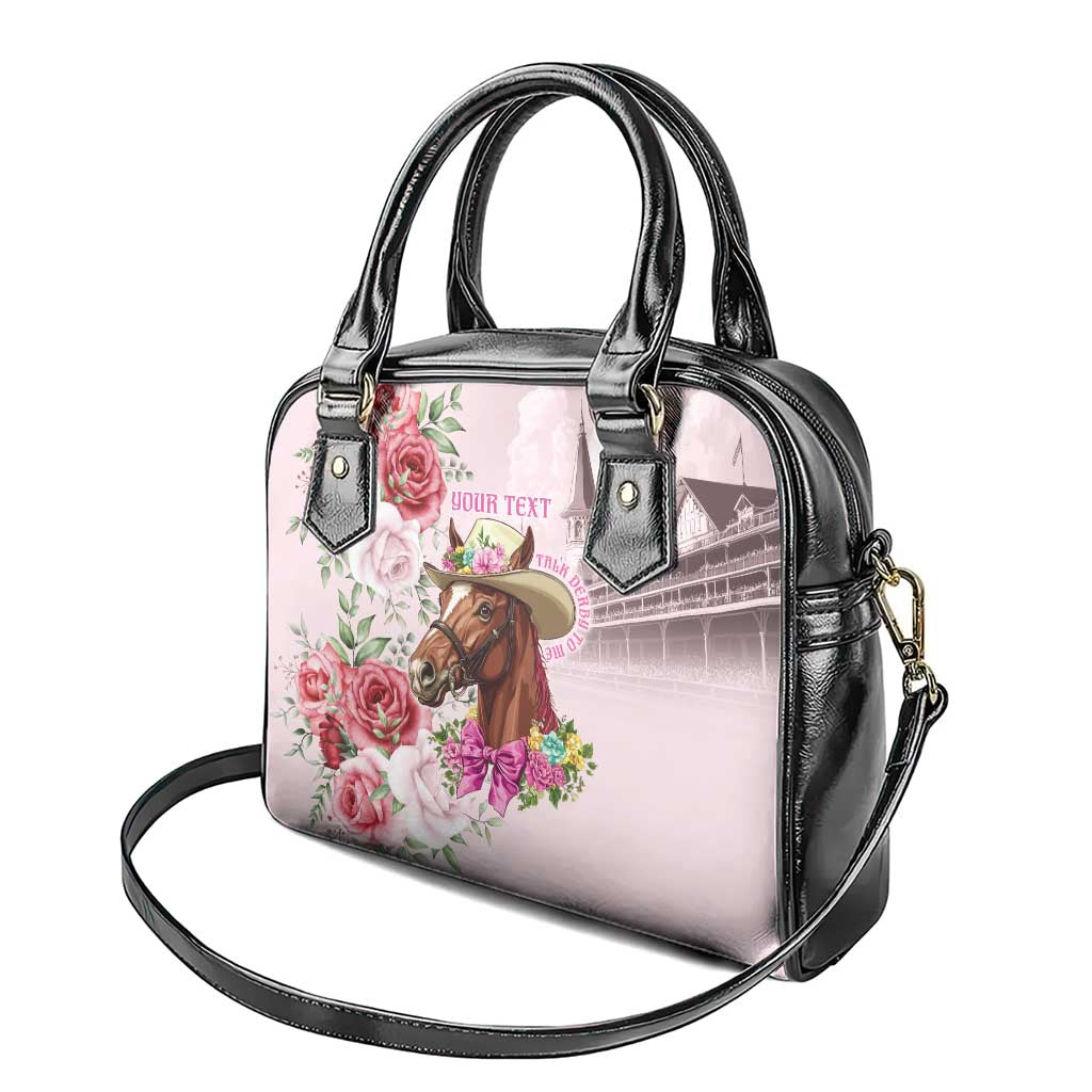 Personalized Kentucky Horse Race Shoulder Handbag Talk Derby To Me Derby Horse LT9