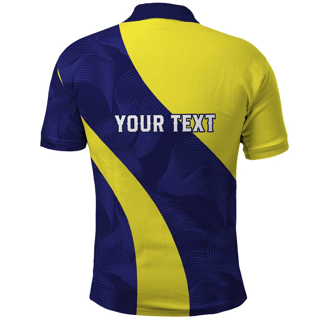Felis dia di Bandera Curacao Personalized Polo Shirt Curacao Flag Style LT9