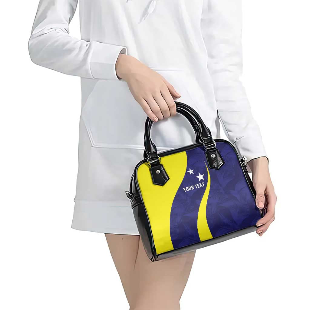 Felis dia di Bandera Curacao Personalized Shoulder Handbag Curacao Flag Style LT9