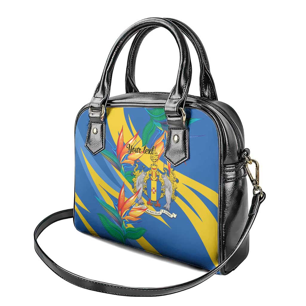 Bird of Paradise Flower Madeira Personalized Shoulder Handbag LT9