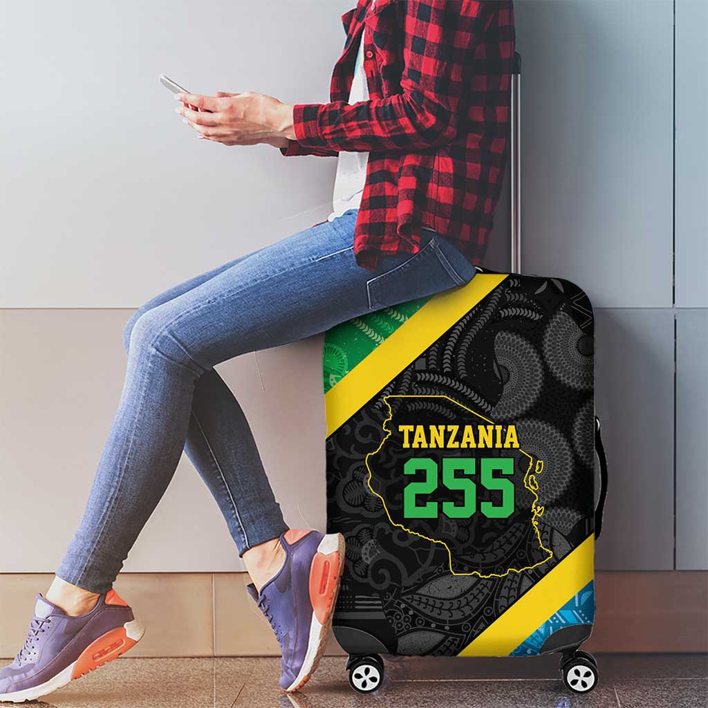 Tanzania 255 Luggage Cover African Mix Pattern Flag Motif LT9