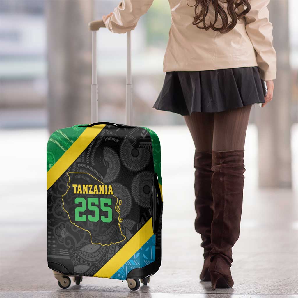 Tanzania 255 Luggage Cover African Mix Pattern Flag Motif LT9