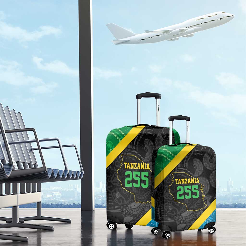 Tanzania 255 Luggage Cover African Mix Pattern Flag Motif LT9