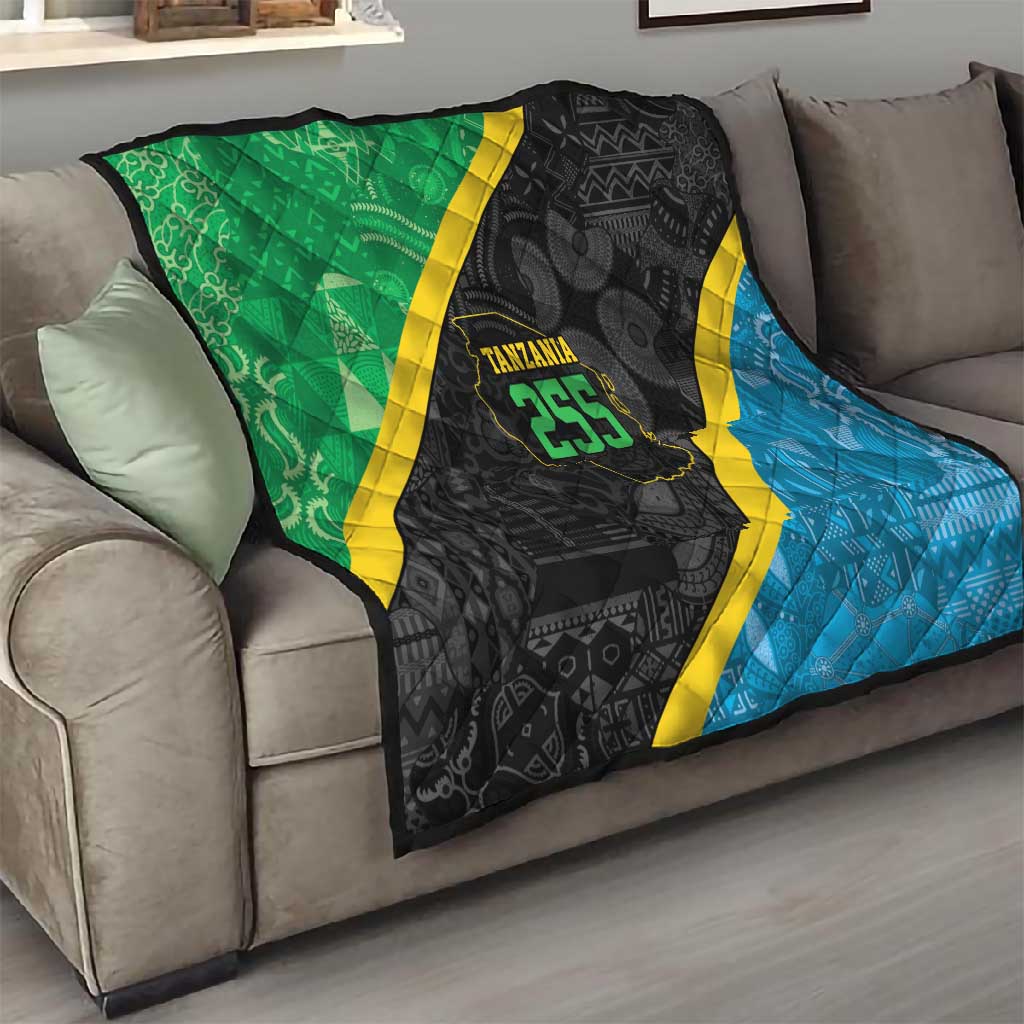 Tanzania 255 Quilt African Mix Pattern Flag Motif LT9